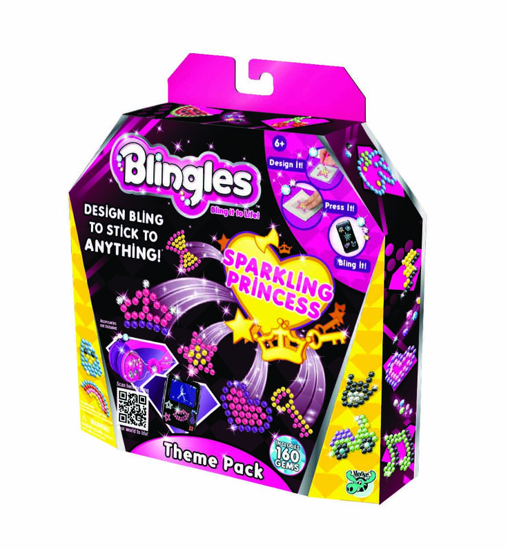 Blingles Theme Packs Sparkling Princess RRP £7.99 CLEARANCE XL £4.99
